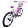 Bicicleta Aro 20 Feminina Infantil Tridal - Branco - 14 - 3