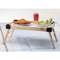 Bandeja para Servir Refeições/Café Da Manhã/Lanches em Madeira com Pés Retráteis Small - Tramontina - 1