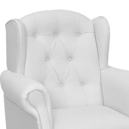 Poltrona de Amamentação com Balanço Letícia Corino Branco - Phoenix Baby - 2