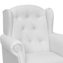 Ver imagem 2 de Poltrona de Amamentação com Balanço Letícia Corino Branco - Phoenix Baby