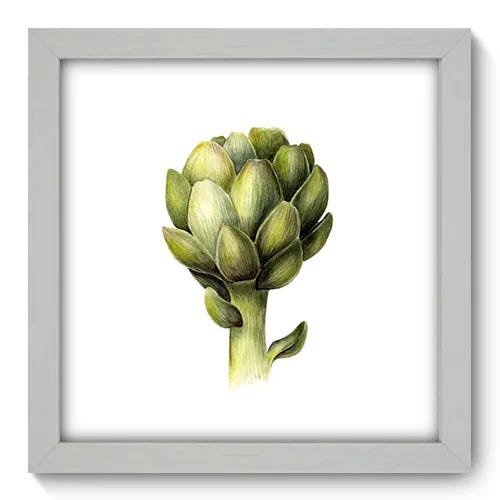 Quadro Decorativo - Alcachofra - 22cm x 22cm - 010qncab - 1