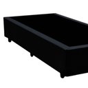 Ver imagem 3 de Cama Box Solteiro Sintético Sereneprime Preto 88x188x40