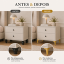 Ver imagem 7 de Kit com 4 Pés de Aço para Móveis, Cama, Sofás Suporta 200kg Anti Ferrugem Dourado - Lh Móveis