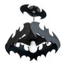 Lustre Luminária Pendente de Madeira MDF Batman - 2
