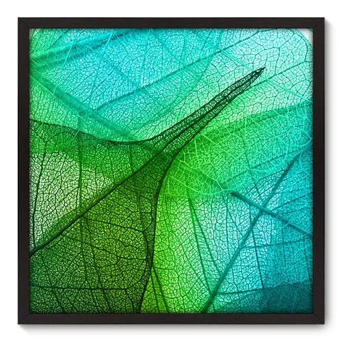 Quadro Decorativo - Folha - 70cm x 70cm - 015qnddp - 1