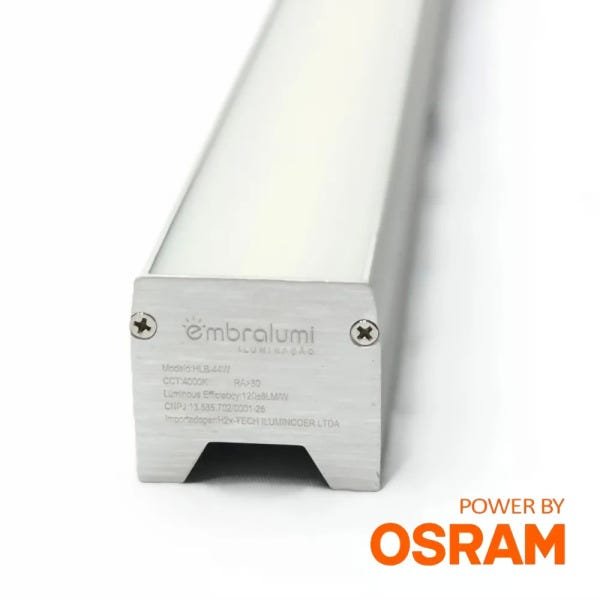 Luminária Linear 120cm Led 44w Driver Osram - 2