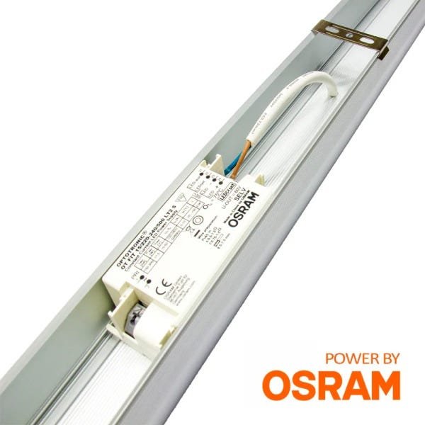 Luminária Linear 120cm Led 44w Driver Osram - 4