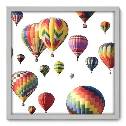 Quadro Decorativo - Balões - 50cm x 50cm - 020qndcb - 1