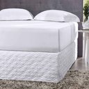 Ver imagem 6 de Saia Para Cama Box Easyfit Queen 1,58m x 1,98m - Altenburg