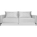 Ver imagem 1 de Sofa Living 3 Lugares Nori 220cm Veludo Deluxe 2223 Ezz