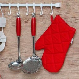 Kit D Linha Requinte Master Cozinha Suspensa Escorredor Porta Tempero/rolos Ganchos - Metaltru - 6