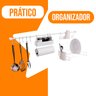 Kit D Linha Requinte Master Cozinha Suspensa Escorredor Porta Tempero/rolos Ganchos - Metaltru - 4
