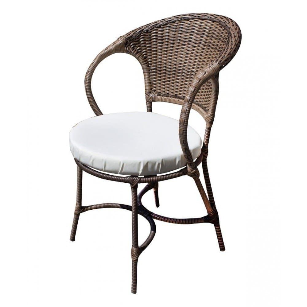 Conjunto de Mesa Fibra Sintética 4 Poltronas + 1 Mesa Cru - 2
