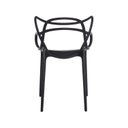 Ver imagem 4 de Kit 4 Cadeiras Solna Allegra de Polipropileno Preta