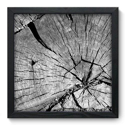Quadro Decorativo - Tronco - 33cm x 33cm - 037qndbp - 1