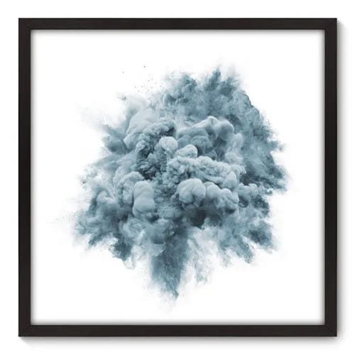 Quadro Decorativo - Tinta - 70cm x 70cm - 038qnddp - 1