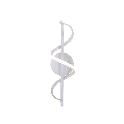 Arandela Espiral Branca Led 13W 3000k Bivolt PARIS LUZ