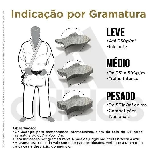 Kimono Judo Adidas Contest J650 Branco Listas Degradê Nl - 8