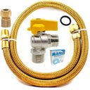 Ver imagem 1 de Kit Instalação Gás Encanado Mang 1,20metro+registro+adaptado