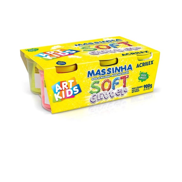 Soft Glitter 150G 6CORES