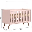 Ver imagem 3 de Berço Mini Cama Encanto em Mdp Qmovi