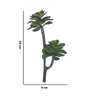 Galho Decorativo Suculenta Verde 30 cm - D'Rossi - 2