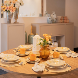 Jogo De Pratos Fundos Em Cerâmica Donna Com 6 Peças 21,5cm Oxford Bem Te Vi - 3 Jogo De Pratos Fundos Em Cerâmica Donna Com 6 Peças 21,5cm Oxford Bem Te Vi - 3