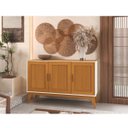 Ver imagem 2 de Buffet Aparador Organizador Sierra 3 Portas 130cm:cedro