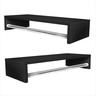 Kit 2 Cabideiros Multiuso Preto de Parede Porta Roupas Quarto Closet Lavanderia - 5