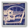 Quadro Decorativo - Trem - 33cm x 33cm - 062qndbb - 1