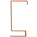 Ver imagem 4 de Porta Toalha de Rosto Banheiro Lavabo Bancada Rose Gold Yiwu