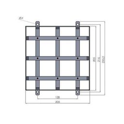 Grade De Proteção Para Câmeras De Segurança Capte - 3