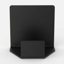 Ver imagem 1 de Gancho de Parede Preto Cabide Adesivo 3m Autocolante F.Df