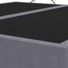 Base Cama Box Casal King Size Veludo Cinza Skybox - 5