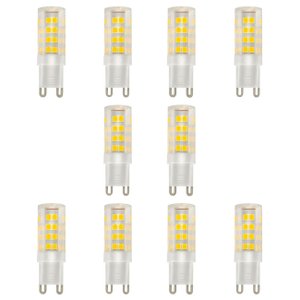 Kit 10 Lâmpada Led G9 Halopin 3w 3000k Bivolt