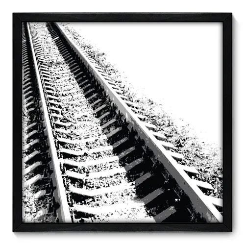 Quadro Decorativo - Trilho - 50cm x 50cm - 090qndcp - 1