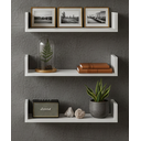 Ver imagem 1 de Prateleiras para Livros Branco Testoni Mobili 3 Peças 60x15x11,5