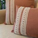 Ver imagem 4 de Capa de Almofada Atelier Renda Retangular Rosé 50x30