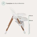 Ver imagem 2 de Infanti, Cadeira de Refeição Panacota, Branco Bronze