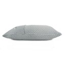 Ver imagem 3 de Peseira de Tricot Maxime com Porta Travesseiro - Cinza Blue Gardenia