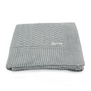 Ver imagem 2 de Peseira de Tricot Maxime com Porta Travesseiro - Cinza Blue Gardenia