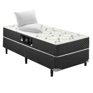Cama Box Solteiro Ortopédica Direto Da Fabrica 088x188 -Sp038