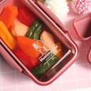 Ver imagem 2 de Pote Marmita de 2 Andares 950ml Concept Rosa