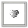 Quadro Decorativo - Coração - 22cm x 22cm - 108qndab - 1