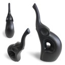 Ver imagem 3 de Escultura Casal de Elefantes Liso Decorativo