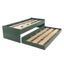 Ver imagem 1 de Cama Solteiro Bicama Ditália com Colchões Cm-20 Cor:verde Oliva