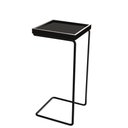 Ver imagem 1 de Mesa Lateral Lf 011 Tampo Quadrado Preto/preto