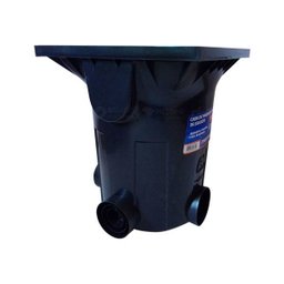 Caixa de Passagem e Insp de Esgoto Premium 410x410x480mm - Metasul - 2