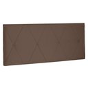 Ver imagem 1 de Cabeceira Painel King 1,95m Aquilla Suede Caramelo