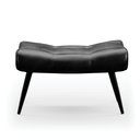 Ver imagem 3 de Puff Sher Corano Preto Pés Palito de Ferro - D'Rossi